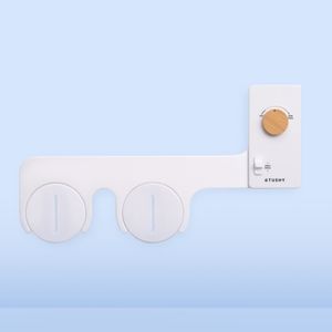TUSHY Classic 3.0 Bidet Toilet Seat Attachment - White/Bamboo